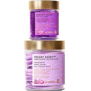 Truly x Barbie Bedtime Duo Glow Jelly Mask & Dreamy Body Butter Set